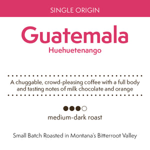 
                  
                    Guatemala Huehuetenango coffee
                  
                