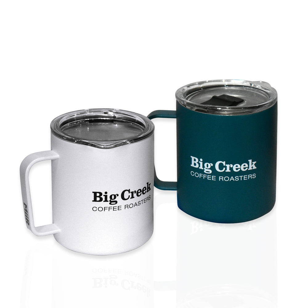 Miir 12 oz camp mug with Big Creek Logo